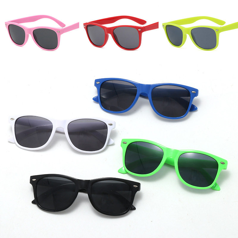 2023 Fashion Brand Kids Sunglasses Child Black Sun Glasses图片