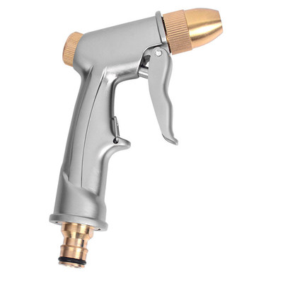 High Pressure Water Spray Gun Metal Brass Nozzle Garden Hose