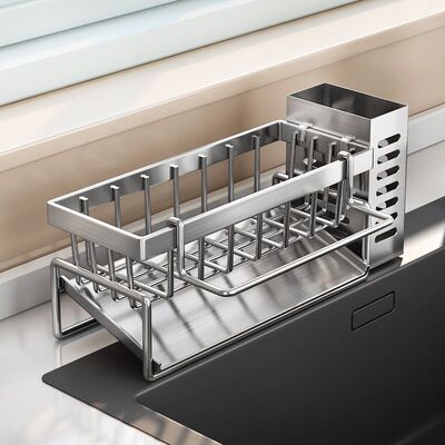 Kitchen storage rack, cloth rack, storage and drainage rack