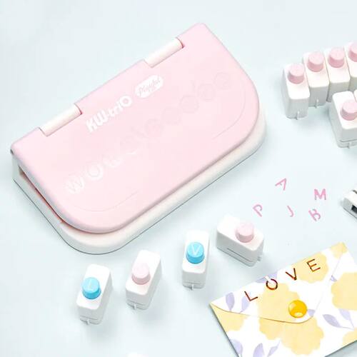Puncher 26 English Letter Puncher Embossing Machine Gift Tag