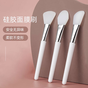 Silicone mask brush Silicone soft head beauty brush face mu