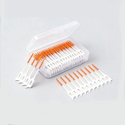 150/200pcs Interdental Silicone Brushes Dental Toothpicks Br