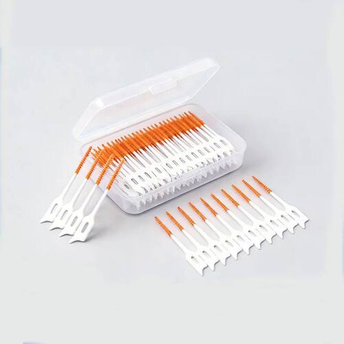 150/200pcs Interdental Silicone Brushes Dental Toothpicks Br