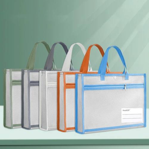 [Spacious Organizer] A4 Pocket Folders Widen Double-Layer Me