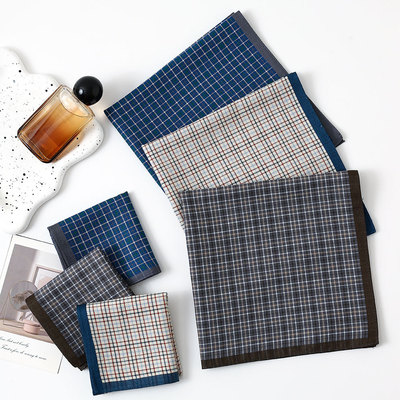 43cm Men's Pure Cotton Handkerchief Towel for Wiping Sweat