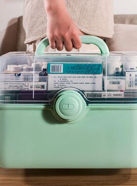 First Aid Kit Container аптечка 3 Layers Medicine Sto