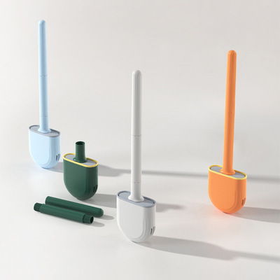 Breathable Toilet Brush Water Leak Proof with Base Silicone