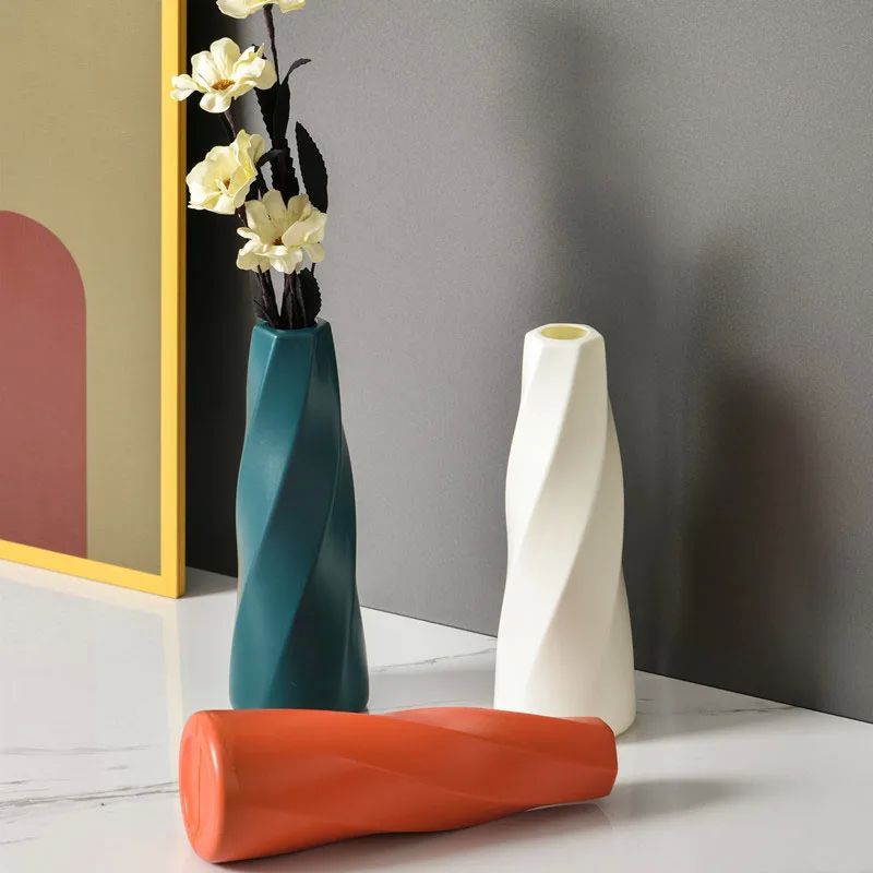 Simple Vase Decoration Living Room Flower Arrangement Vase D