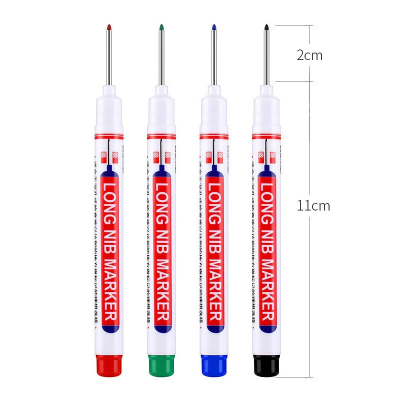 Haile Deep Hole Long Nib Multi-Purpose Marker Pens Waterproo