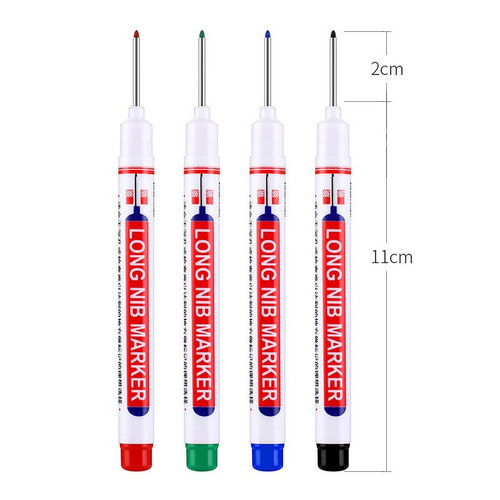 Haile Deep Hole Long Nib Multi-Purpose Marker Pens Waterproo