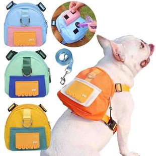 Bag Multifunctio Snack capacity Pet Large with Storage Leash