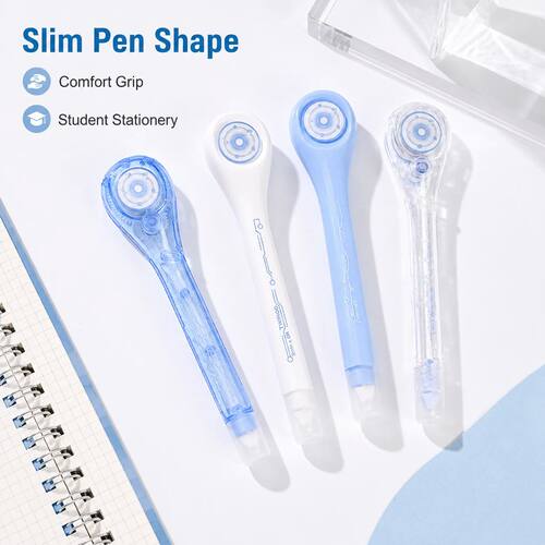 Correction Tape Pen Portable Smooth White Out Tape Minimalis