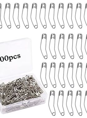 100pcs/box 38MM Curved Safety Pins Quilting Basting Pins Ben