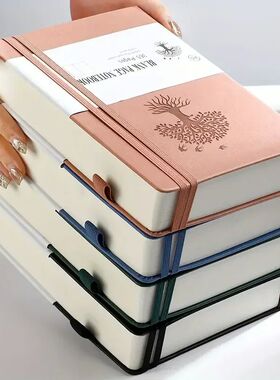 730 Pages Diary Extra Thick A5 Blank Notebook Korean Station