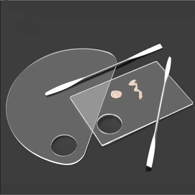 1 Pcs Acrylic Transparent Acrylic Makeup Palette Gel Waterco