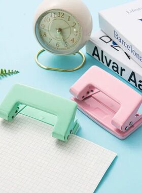 Mini 2-Hole Punching Machine DIY Hole Punching Detection Boo