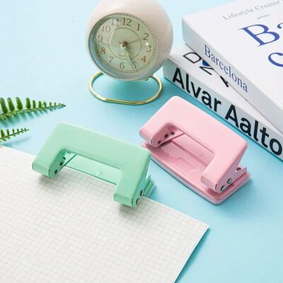 Mini 2-Hole Punching Machine DIY Hole Punching Detection Boo