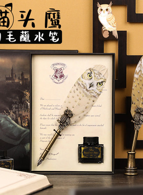 Magic Academy Feather Pen Set Retro Collection Notice