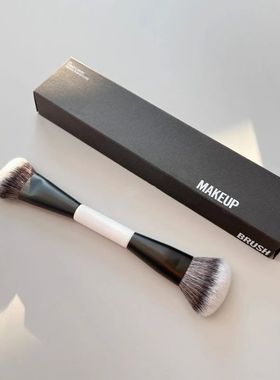 F4 Dual-Ended Synthetic Hair Makeup Brush for Foundation Pow