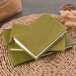 100% Genuine Leather Notebook Planner Book Cover  A6 For MD