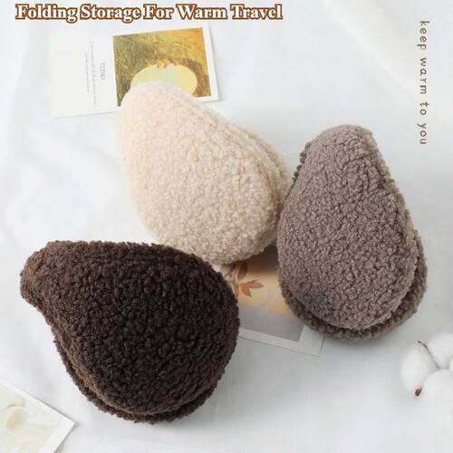 Windproof Earmuffs Unisex Ear Warm Protector Thicken Plush W