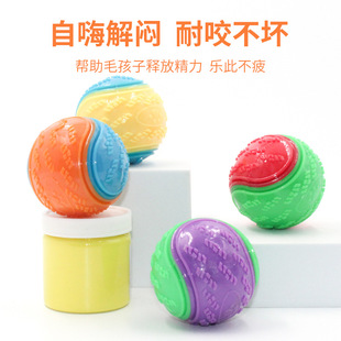 Pet toy dog teething ball training ball