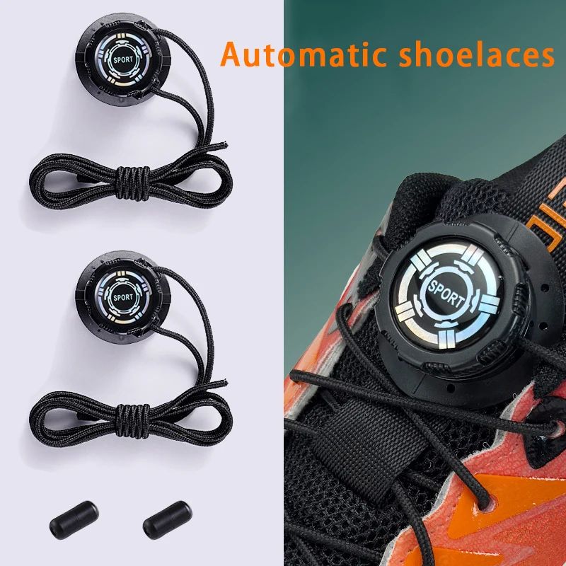 Automatic Shoelaces Without ties Install simple Swivel Buckl