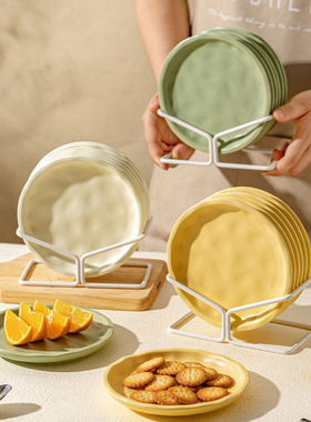 Ceramic bone spitting dishes, dining table garbage