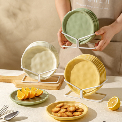 Ceramic bone spitting dishes, dining table garbage