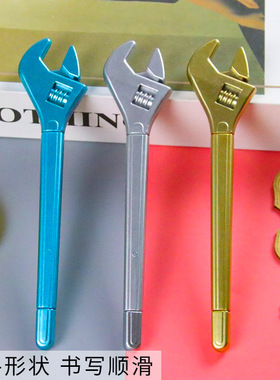 Plastic wrench, neutral pen, student gift