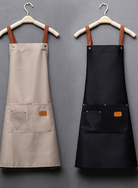 New Fashion Kitchen Aprons for Woman Men Chef Work Apron