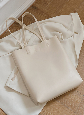 上课通勤包大容量女包2026新款潮时尚韩版单肩包高级感手提托特包