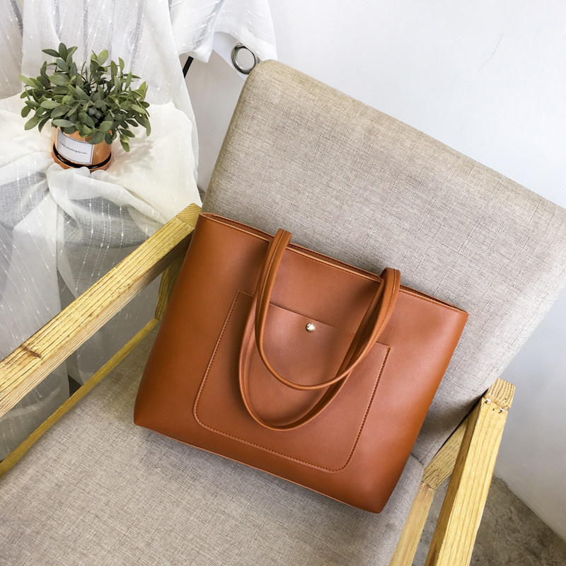 女包大包包2026新款日韩版潮复古托特包简约时尚百搭手提包单肩包