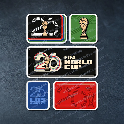 2026世界杯防水反光汽车贴纸