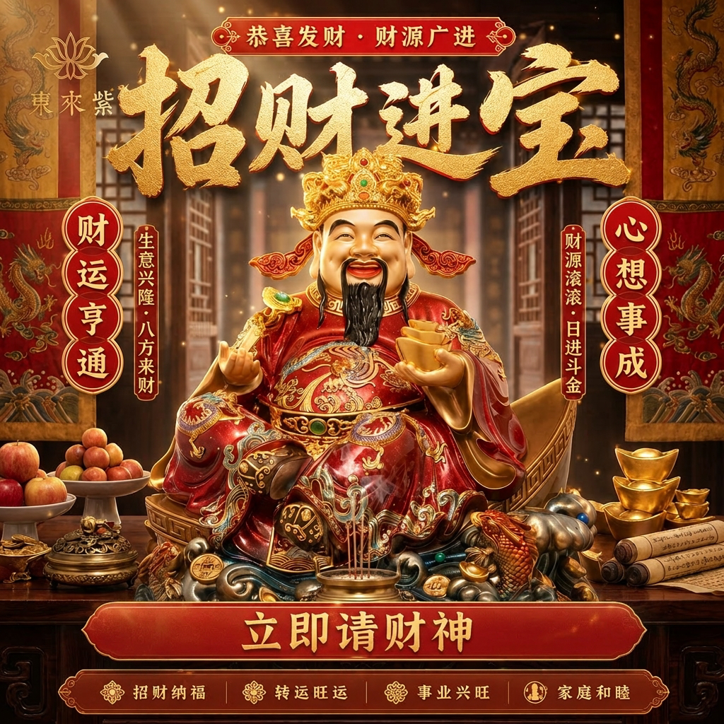 东来紫文财神佛像招财供奉神像纯铜范蠡铜像比干财神爷店铺家用