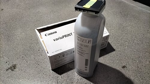 奥西佳能黑白复印机原装带标碳粉墨盒VP110/120/135/115/130/140
