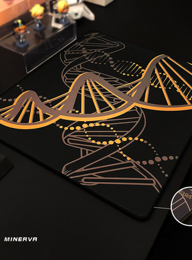 XrayPad Minerva DNA Heavy 6mm封边工艺平衡控制细面鼠标垫CSGO