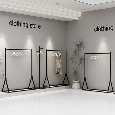 热卖1万+加粗加厚服装衣架展示架