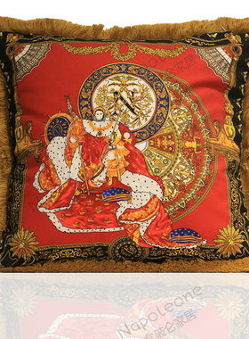 napoleone拿破仑家居欧式奢华沙发抱枕办公靠垫床头靠垫汽车靠枕