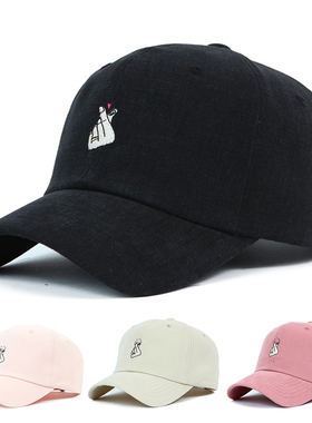 韩国Flipper正品 软顶棒球帽情侣男女ins潮牌鸭舌帽明星同款帽子