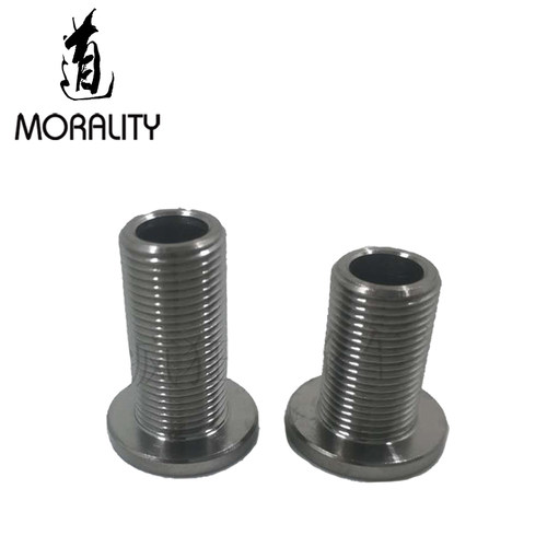 Morality道德M12*20mm/25mm钛合金中轴螺丝花键曲柄牙盘超轻加长 - 封面