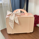 复古手提箱子小行李箱化妆包收纳伴手礼品包装 箱旅行可套拉杆14寸