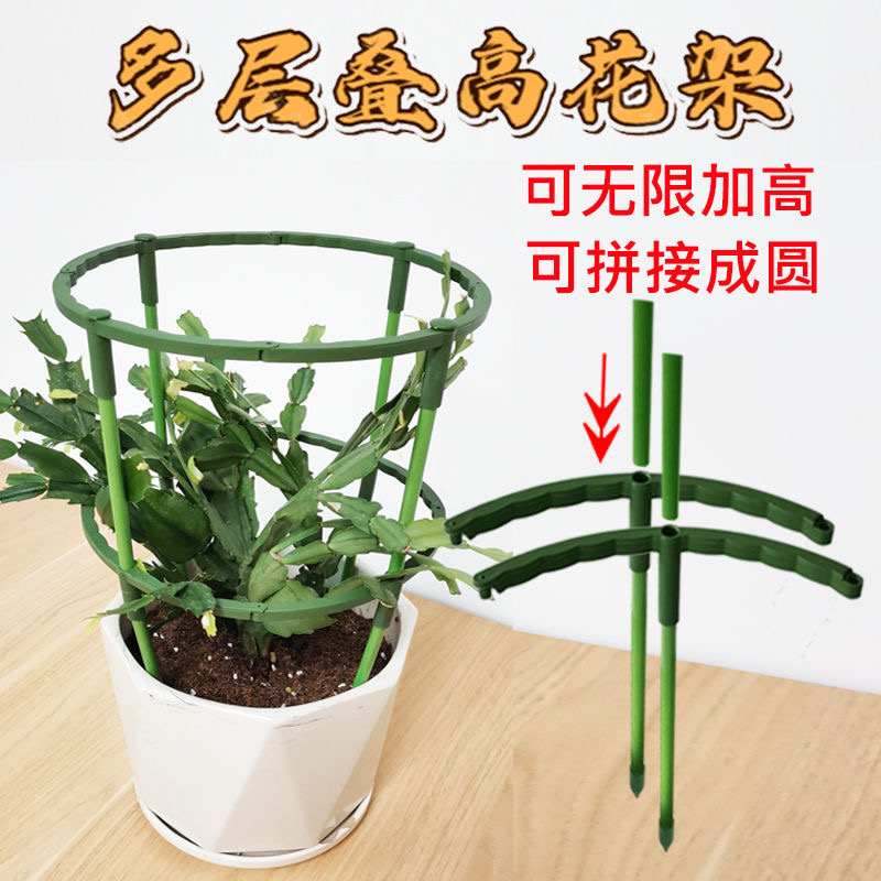 蟹爪兰架子支架一层单嫁接支撑架