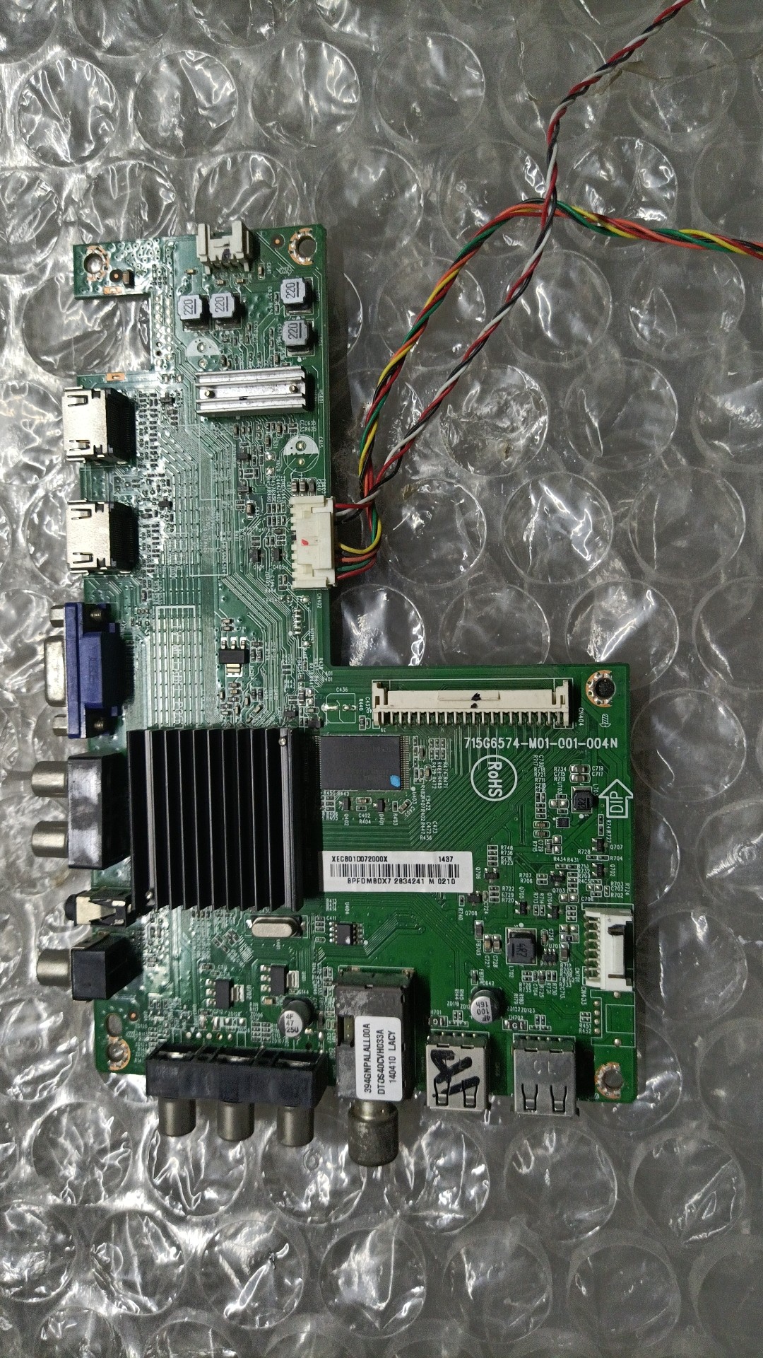 先锋LED-40B800主板715G6574-M01-001-004N/K屏TPT400LA-J6PE1 现