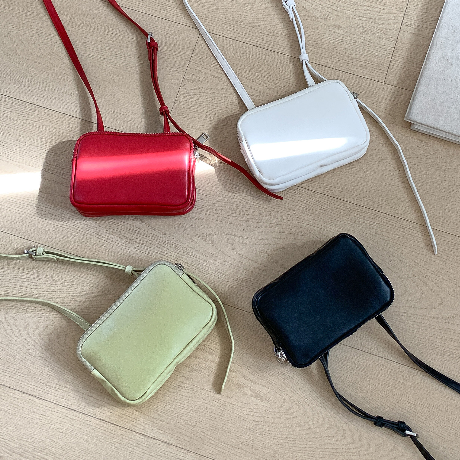 EMORRIN韩版小众设计盒子形小方包女简约百搭高级感单肩斜挎包女,箱包皮具/热销女包/男包,小方包,淘宝优惠券,粉丝福利购,淘宝优惠卷