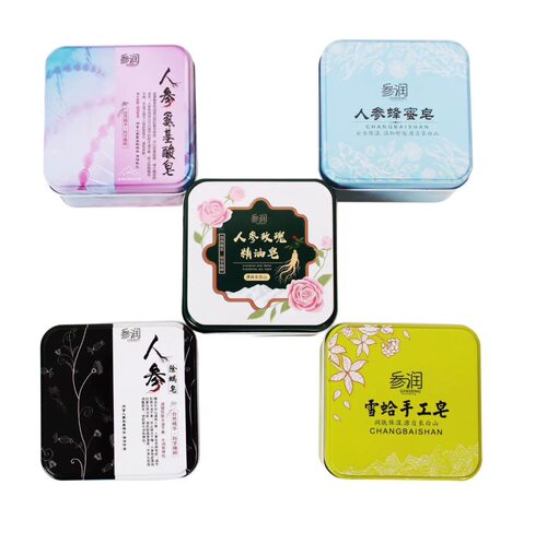 长白山特产伴手礼参润人参皂香皂手工皂精油皂活性皂羊奶皂除螨皂
