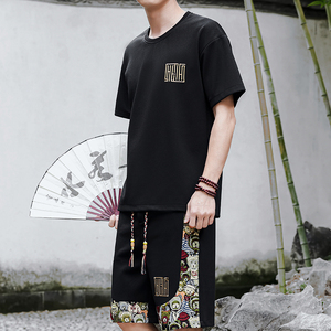 小熊刺绣运动套装男休闲风一套A266-1-TZ7708-P48特批控78图片