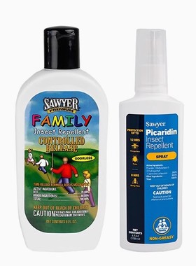 香港直邮 Sawyer索耶驱蚊乳液喷雾118ml避蚊胺婴儿童户外露营防虫