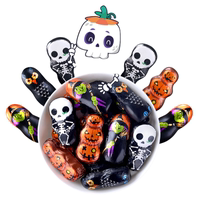 Halloween limited edition candies, pure cocoa butter chocolate, high appearance level, Santa Claus children's snacks, Halloween Night gifts thumbnail 4