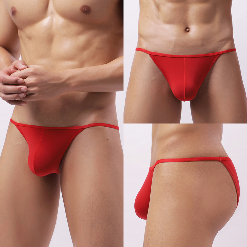 Sexy sports underwear men's underwear seamless G string t-ba